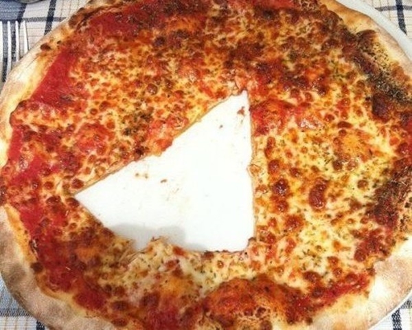 
Chắc đây là lần đầu thấy có người ăn bánh pizza mà cắt kiểu này. Nhìn hết muốn ăn luôn.