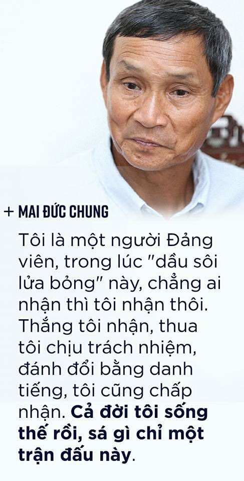 
Chia sẻ của HLV Mai Đức Chung trước quyết định nhận dẫn dắt đội tuyển Việt Nam.