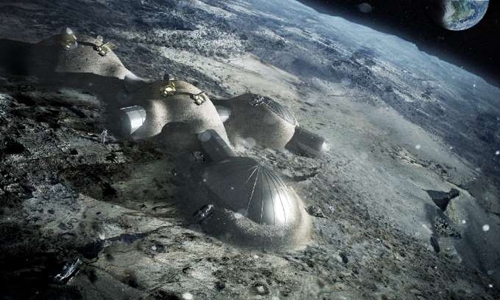 
Những ngôi nhà trên Mặt Trăng có thể xuất hiện trong tương lai. Ảnh: AFP.