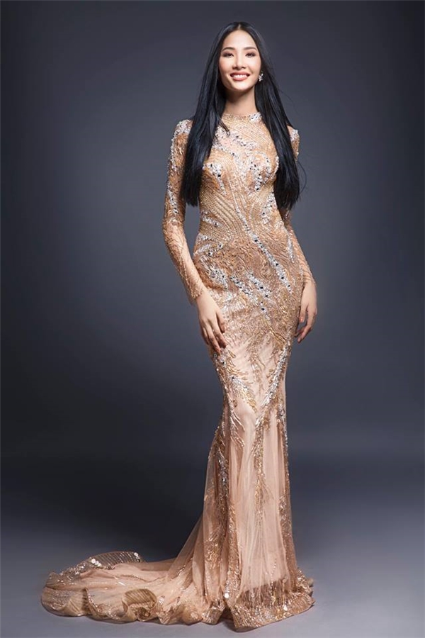 Mai Ngô lại vắng mặt, Hoàng Thùy đã vào Bán kết Hoa hậu Hoàn vũ Việt Nam 2017