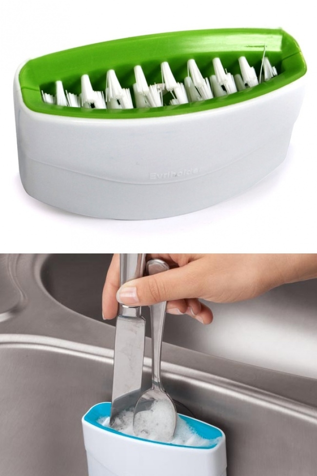 
Bạn sẽ tiết kiệm được kha khá thời gian mỗi lần rửa chén với dụng cụ này.