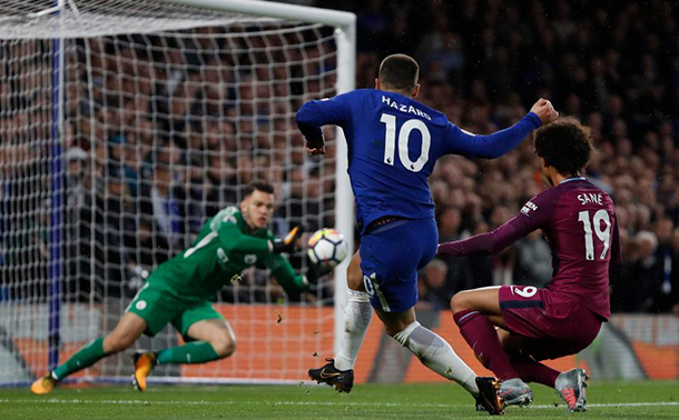 
Các cầu thủ Chelsea  dù rất cố gắng nhưng vẫn không thể giữ được 1 điểm ở lại sân Stamford Bridge.