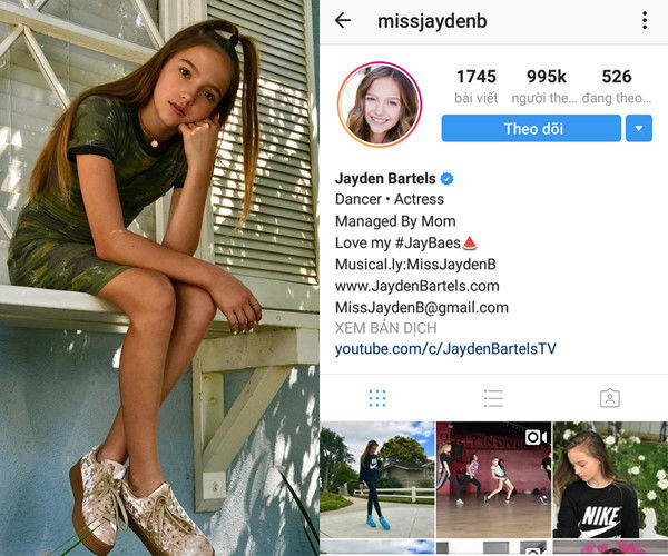 10 hot girl tuổi teen nổi tiếng trên Instagram vì tài sắc vẹn toàn