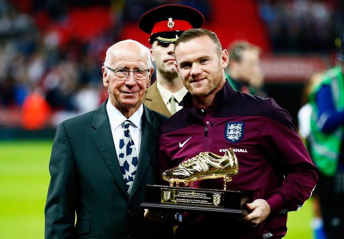 
Wayne Rooney hiện đang là cầu thủ ghi được nhiều bàn thắng nhất cho đội tuyển Anh với 53 bàn thắng.