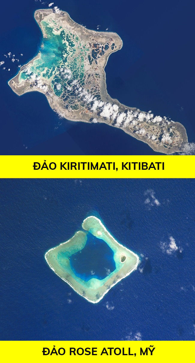 
Dù chỉ cách nhau có 2 nghìn km nhưng hai hòn đảo này lại lệch nhau đến 25 giờ.