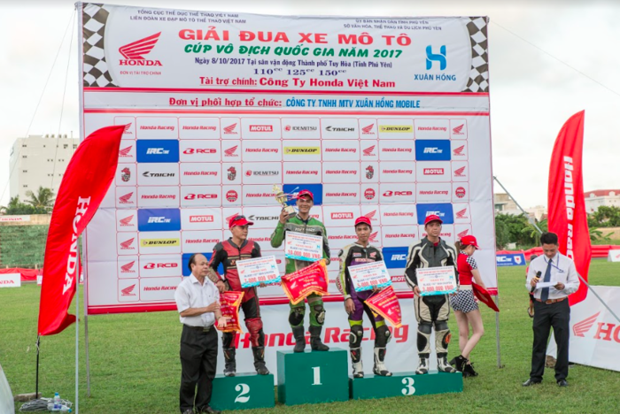 Honda Việt Nam mang giải đua xe trở lại Tuy Hòa