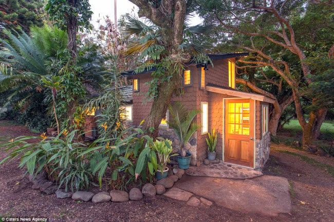  
Một lựa chọn khác dành cho du khách mê khám phá là nhà nghỉ ở  Makawao, Hawaii, nơi nghệ sĩ Jimi Hendrix từng ở khi quay bộ phim Rainbow Bridge vào năm 1970.