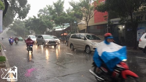 
Sài Gòn khả năng sẽ có mưa dông kèm gió mạnh