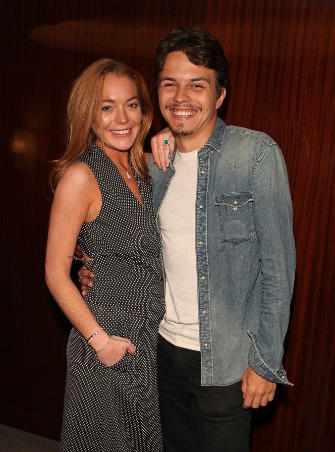 
Lindsay Lohan và vị hôn phu cũ.