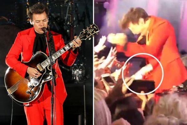 Cựu thành viên One Direction bất ngờ bị sàm sỡ ngay trên sân khấu