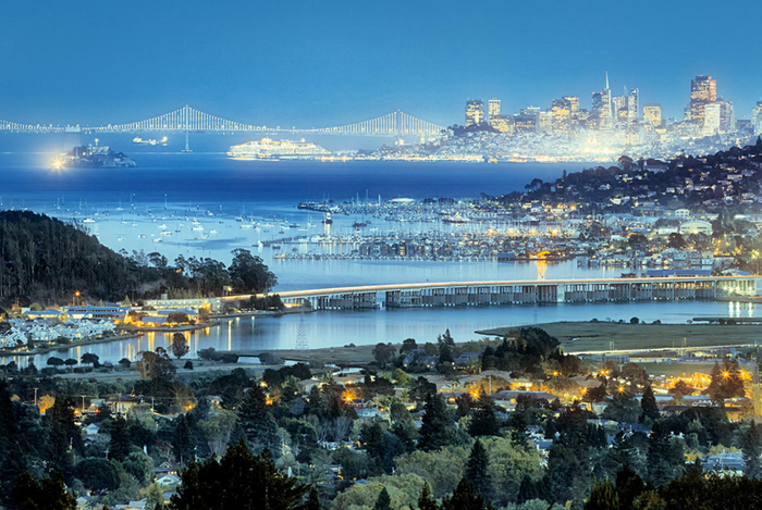 
Khung cảnh thơ mộng của Golden Gate Park, Mill Valley và Calistoga, California.