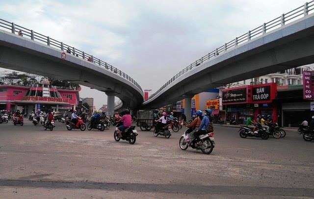 
Nhánh cầu vượt Ngã sáu Gò Vấp, Sài Gòn.