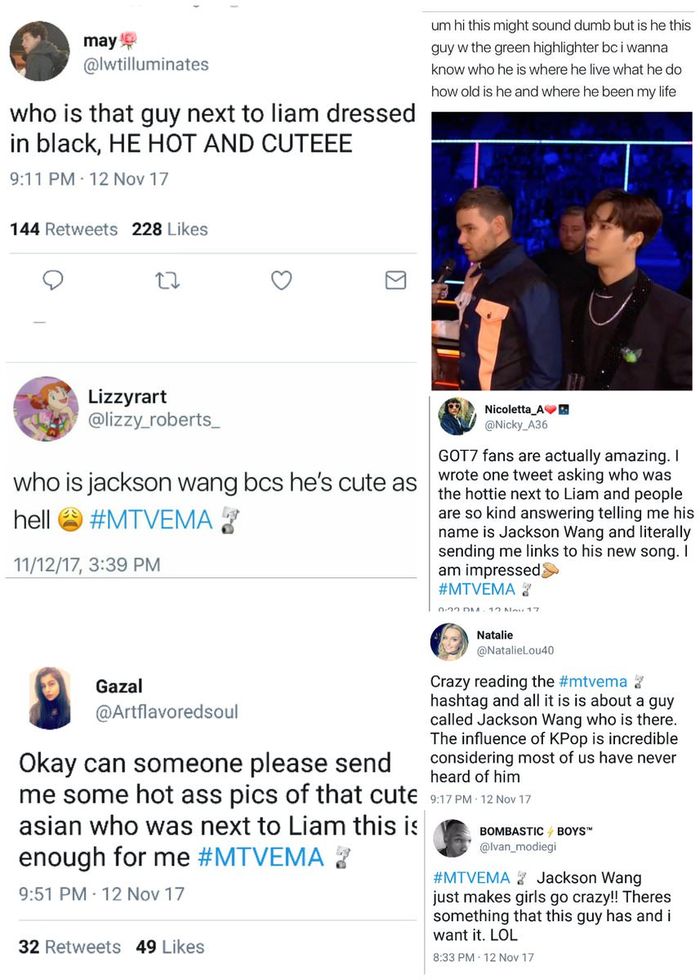 
Trong khi đó, fan của GOT7 rất nhiệt tình trả lời những dòng tweet của cư dân mạng hỏi về Jackson.