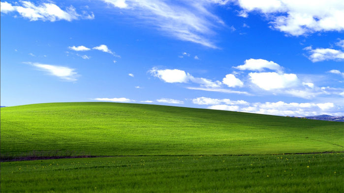 Địa điểm gốc hình nền Windows XP: \