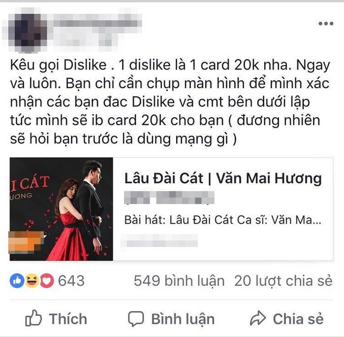 
Fan Chi Pu kêu gọi dislike MV mới của Văn Mai Hương để "trả thù". - Tin sao Viet - Tin tuc sao Viet - Scandal sao Viet - Tin tuc cua Sao - Tin cua Sao