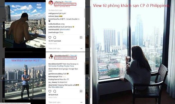 
Jin Ju Hyung và Chi Pu đều chụp hình check-in tại cùng một địa điểm và góc chụp rất giống nhau ở một khách sạn tại Philippines. - Tin sao Viet - Tin tuc sao Viet - Scandal sao Viet - Tin tuc cua Sao - Tin cua Sao