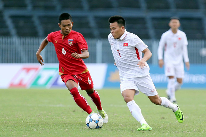 Thi đấu không quá tệ nhưng U19 Việt Nam phải đợi đến phút 81 mới tìm được bàn gỡ (Ảnh: Độc Lập)
