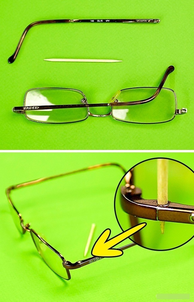 
Biện pháp cấp cứu cho chiếc kính của bạn.