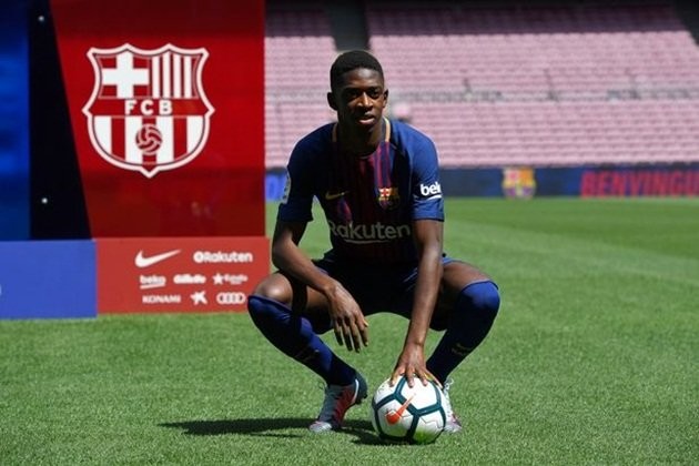 
Mùa Hè năm 2017, Ousmane Dembele đã chính thức chuyển đến Barcelona.
