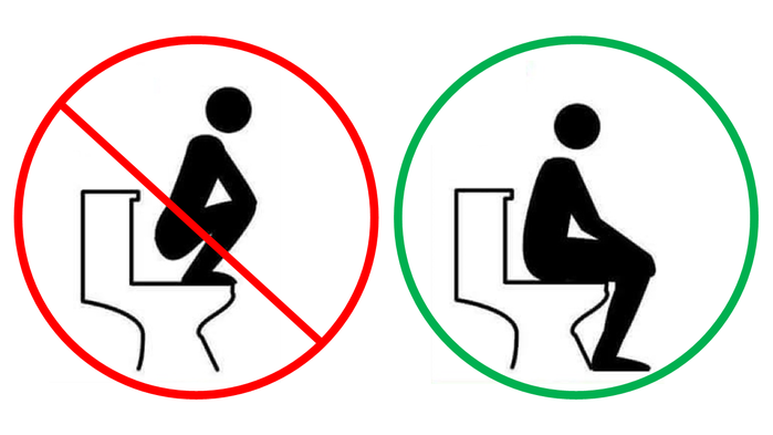 
Những tấm biển hướng dẫn sử dụng bồn cầu có mặt ở hầu hết WC công cộng thường bị ngó lơ. (Ảnh: Internet)