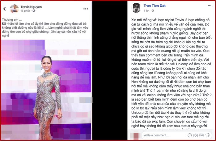 Chê H'Hen Niê mặc xấu, stylist cũ của Phạm Hương bị ê-kíp tân Hoa hậu 