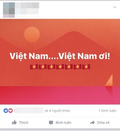 
Rất nhiều người đã tự hào gọi tên Việt Nam ơi 