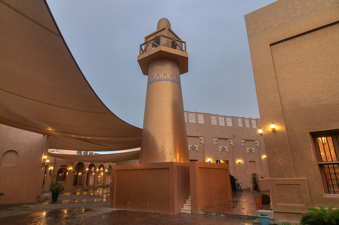 
Nhà thờ Hồi giáo Katara được dát vàng toàn bộ.