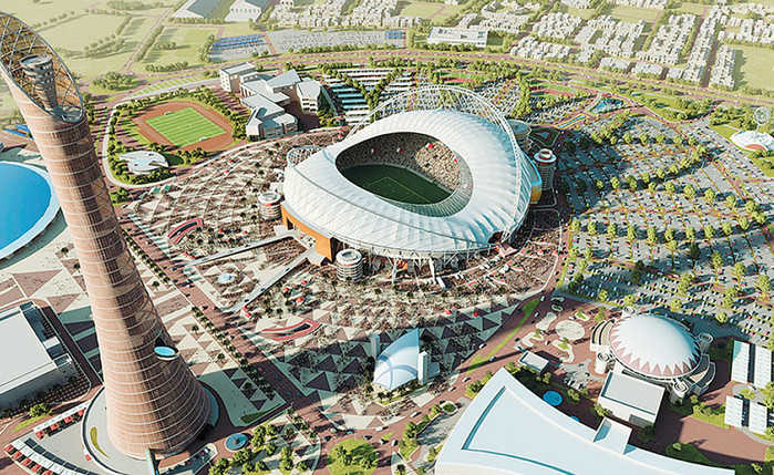 
Sân vận động Quốc tế Khalifa đa chức năng tại Doha sẽ là nơi diễn ra nhiều trận cầu cam go trong kì World Cup 2022 tới. Đây là sân bóng có máy lạnh đầu tiên trên thế giới với sức chứa 40.000 chỗ ngồi.