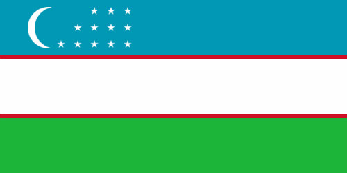 Bạn biết gì về quốc kỳ của Uzbekistan?