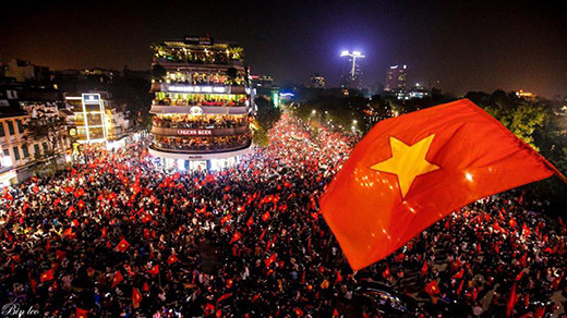 1 tỷ cách ăn mừng chỉ có tại Việt Nam
