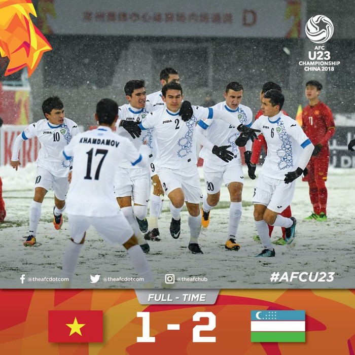 
Thất bại có phần đáng tiếc của U23 Việt Nam trước U23 Uzbekistan.