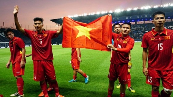 
Tại U23 Việt Nam , không có ngôi sao riêng lẻ nào mà tất cả đều chiến đấu vì màu cở đỏ sao vàng thiêng liêng.