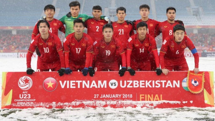 
Chân dung "tân binh khủng long" U23 Việt Nam với hàng triệu fan nhanh chóng bước lên hàng ngũ "nhóm nam quốc dân" dù chỉ vừa mới "ra mắt".