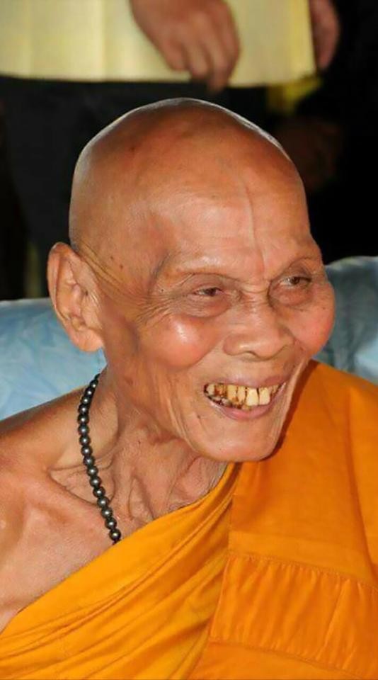 
Hình ảnh của nhà sư Luang Phor Pian trước khi qua đời
