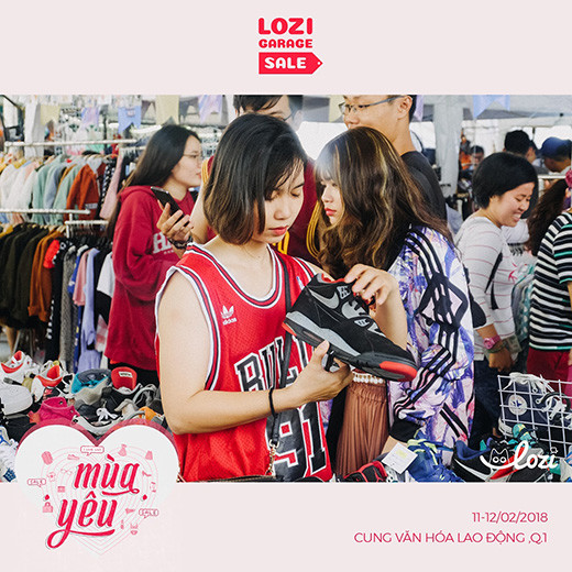 Lozi Garage Sale: Mùa yêu - Ngày hội mua sắm không thể bỏ lỡ