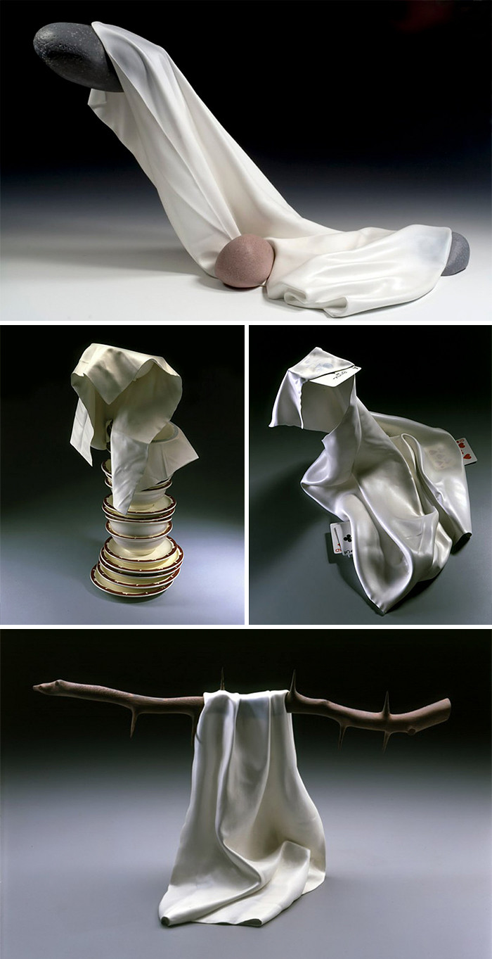 
Những ảo tưởng siêu thực trên điêu khắc gỗ. (Hyper-Realistic Illusions Carved Out Of Wood, Tom Eckert).