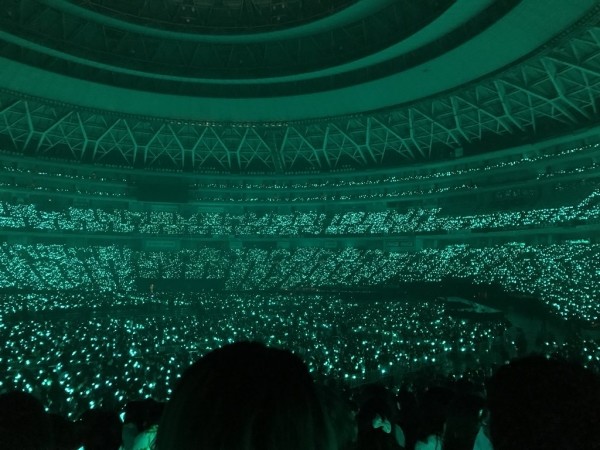 
Biển xanh ngọc trong concert trở lại chiều nay của SHINee.