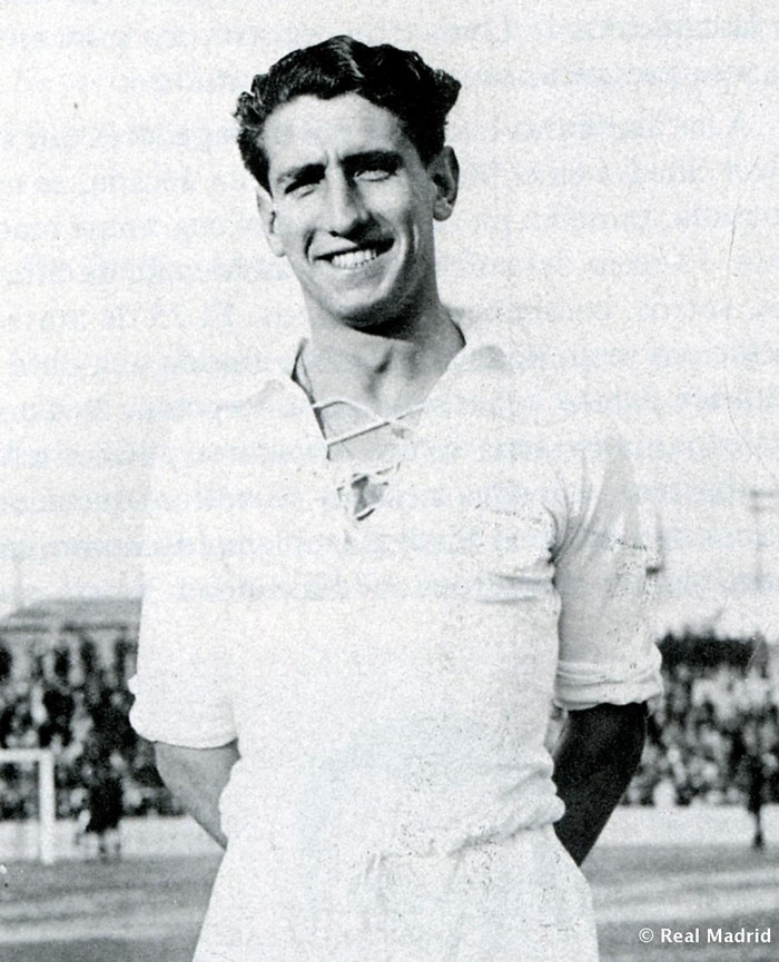 
Lazcano chính là cầu thủ đầu tiên ghi bàn cho Real Madrid ở đấu trường La Liga.