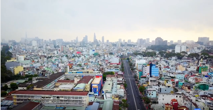 
Một Sài Gòn hiện đại và sầm uất qua góc nhìn từ trên cao