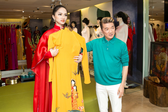 Hé lộ bộ trang phục truyền thống của Hương Giang Idol ở Hoa hậu Chuyển giới