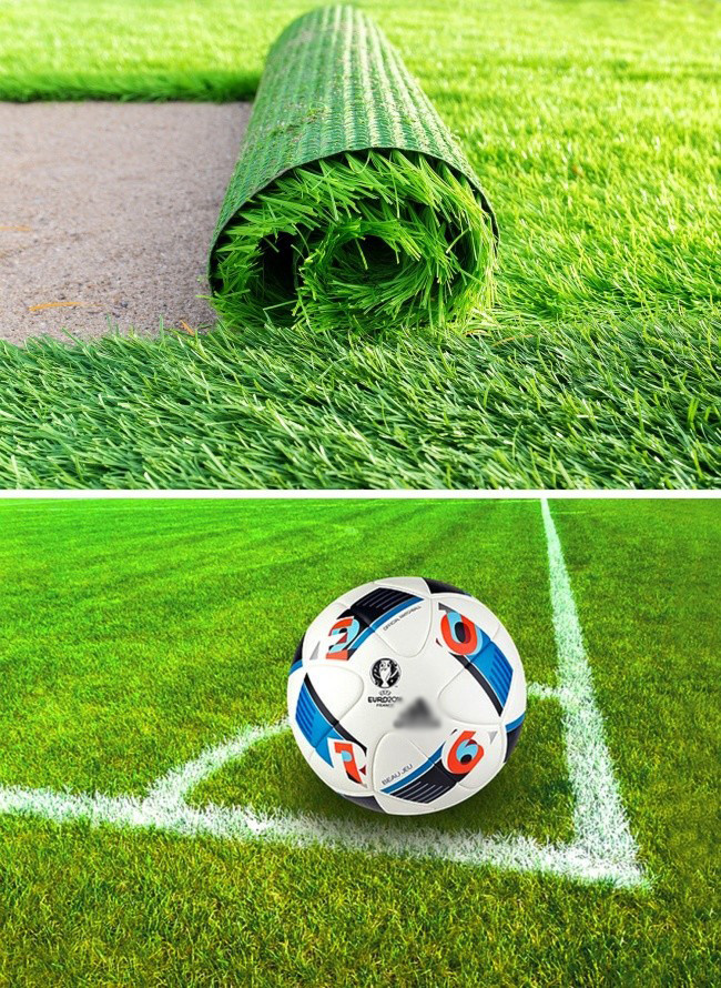 
Luật của FIFA quy định rằng các trận đấu lớn giữa các quốc gia hay các đội bóng lớn nên được đá trong sân cỏ tự nhiên. Nhưng gần đây họ bắt đầu cho phép dùng thêm cỏ nhân tạo vì sân cỏ tự nhiên quá khó để bảo dưỡng và duy trì.