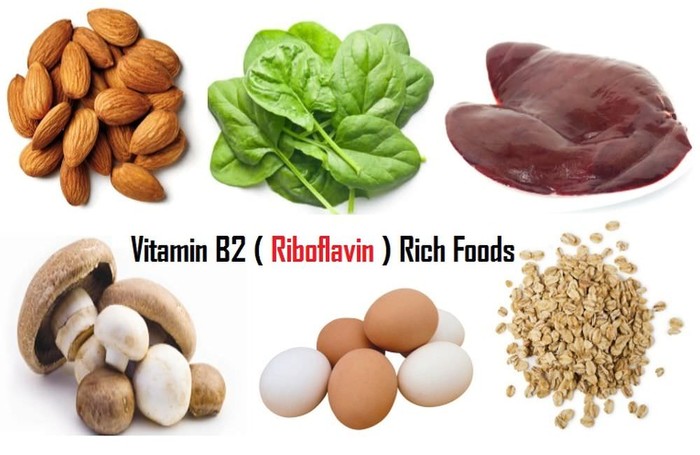 
Nhóm thực phẩm chứa vitamin B2. (Ảnh: Internet)