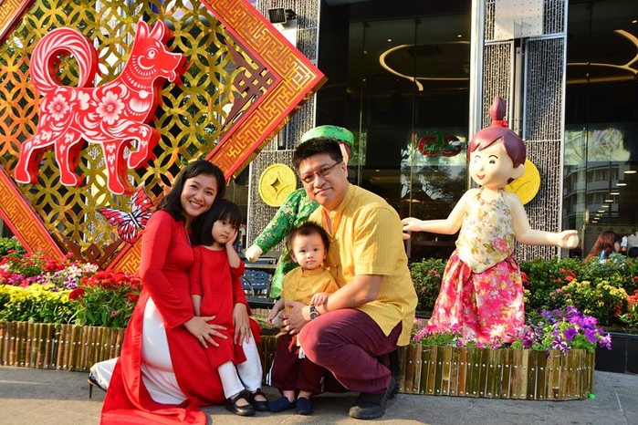
Gia đình hạnh phúc của "nữ tướng" Lê Diệp Kiều Trang