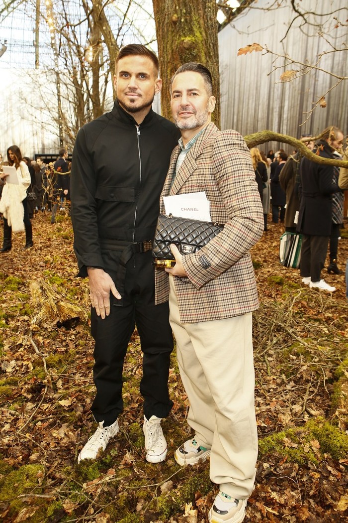 
NTK Marc Jacobs cùng bạn trai của mình.