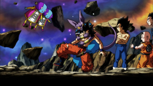 Dragon Ball Super Tập cuối: Goku rớt đài, tất cả vũ trụ bị xóa sổ được hồi sinh