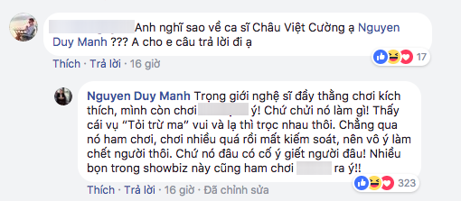 
Cụ thể cuộc nói chuyện giữa Duy Mạnh và khán giả khiến mọi người hoang mang về làng giải trí Việt. - Tin sao Viet - Tin tuc sao Viet - Scandal sao Viet - Tin tuc cua Sao - Tin cua Sao