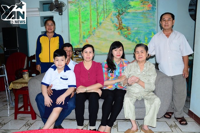 
Gia đình lớn của Trang.