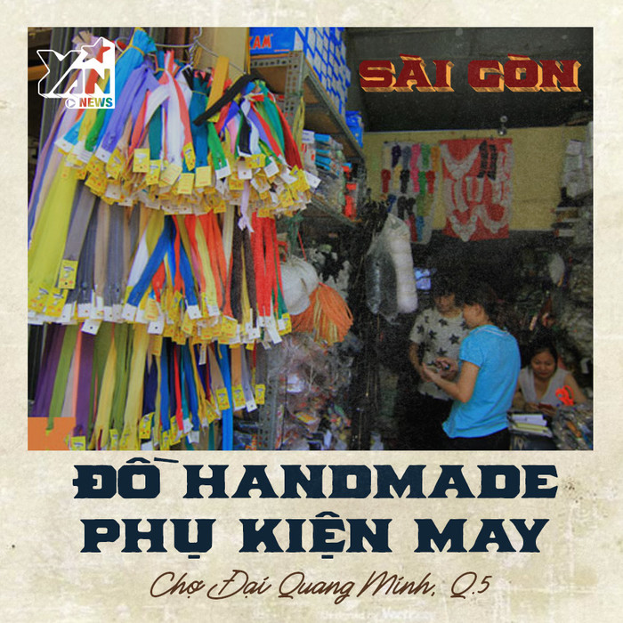 Chợ Quang Minh không chỉ có phụ kiện may mà "tất tần tật" mọi thứ khác đều có thể tìm thấy ở đây