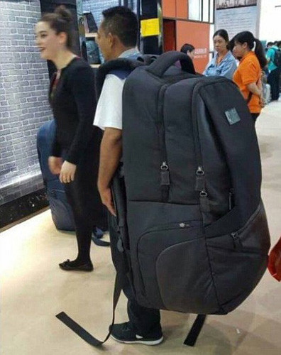 Những chiếc túi đựng hành lý hài hước của du khách