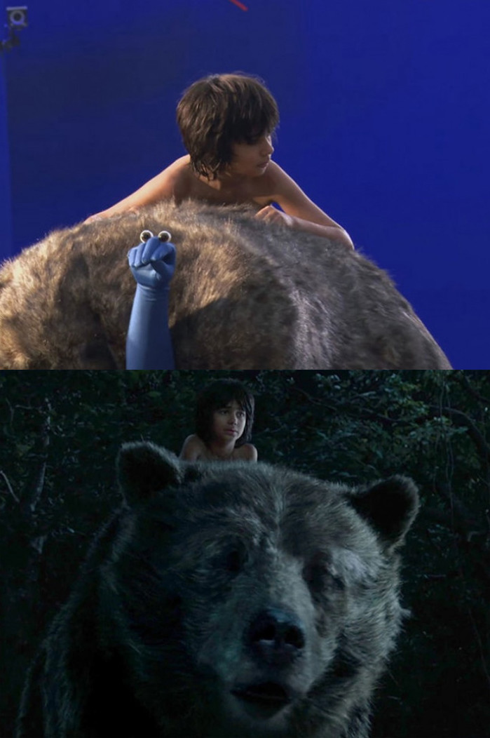 
Đây là cách người ta tạo ra ông gấu Baloo trong The Jungle Book.